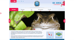 Desktop Screenshot of koibonsai.de